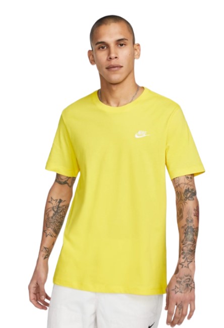 Tee-shirt jaune Nike